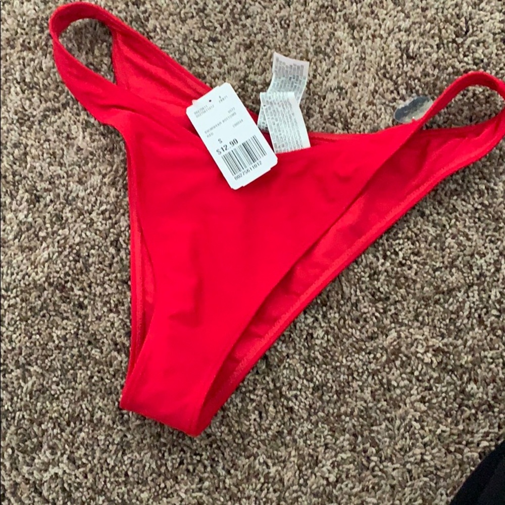 High waisted bikini bottoms